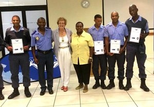 Mayor bids farewell to Chrysalis Academy interns